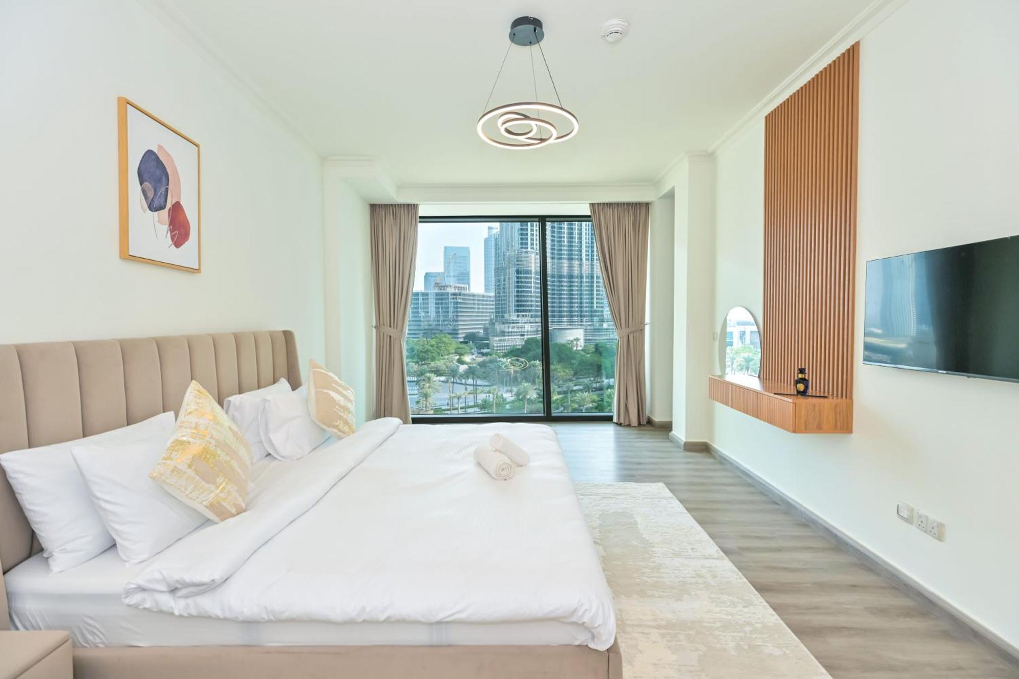 Apartamento Burj Vista 2br Luxurious With Direct Access To Mall